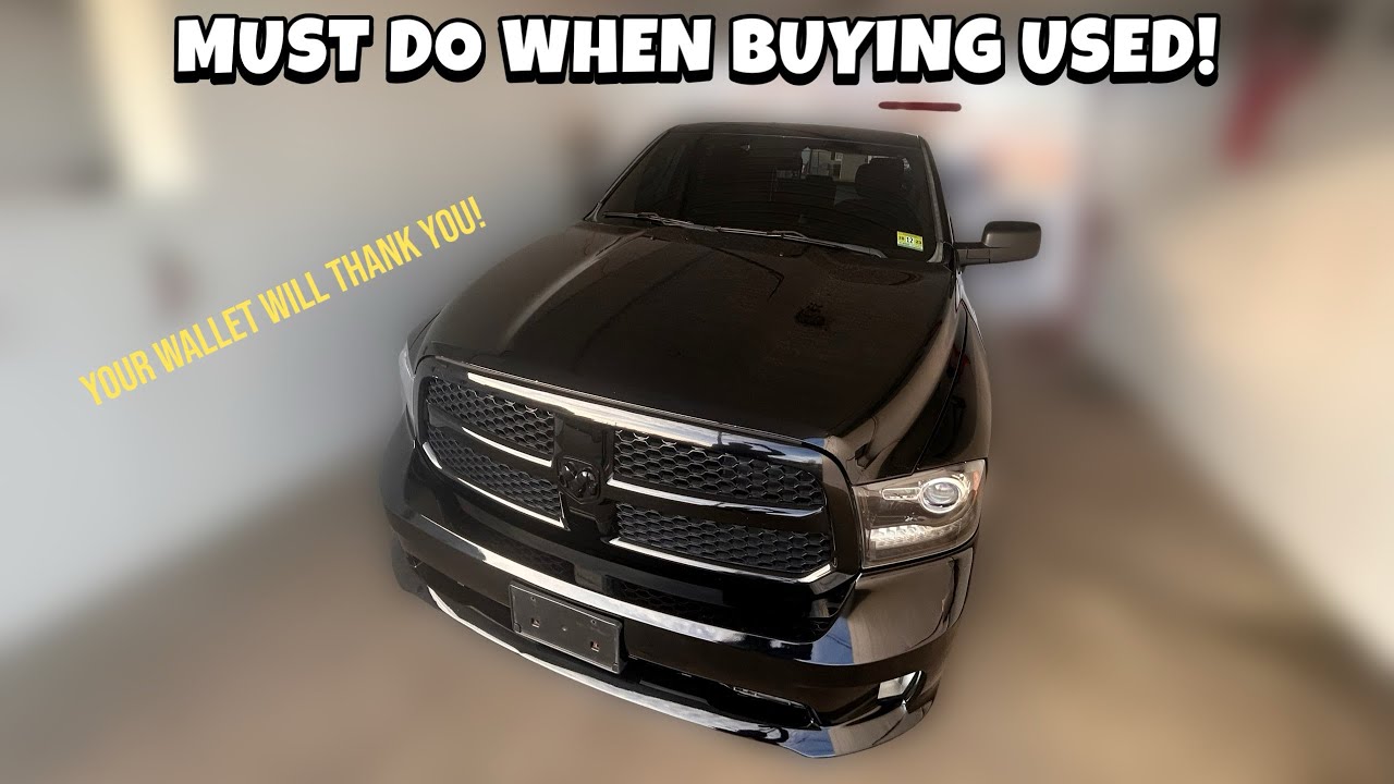 Самые важные вещи, которые нужно сделать после покупки Hemi Ram с большим пробегом