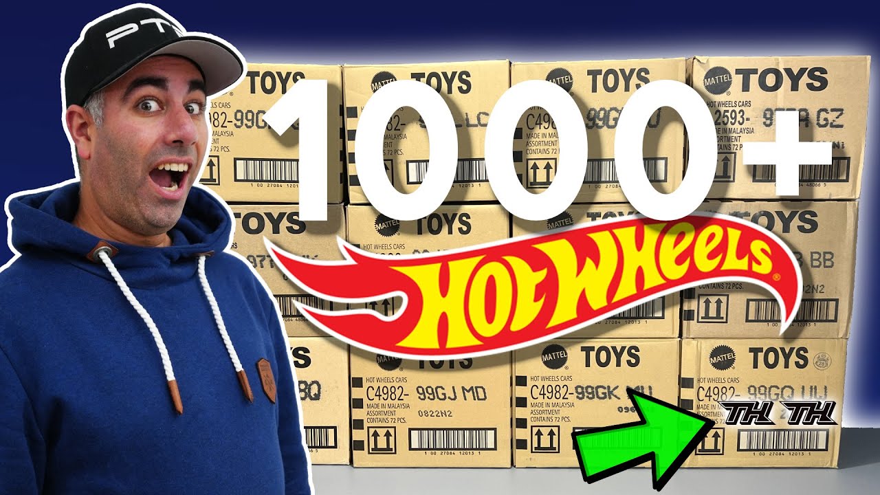 Opening 2022 Hot Wheels Cases Compilation (1000+ Cars)