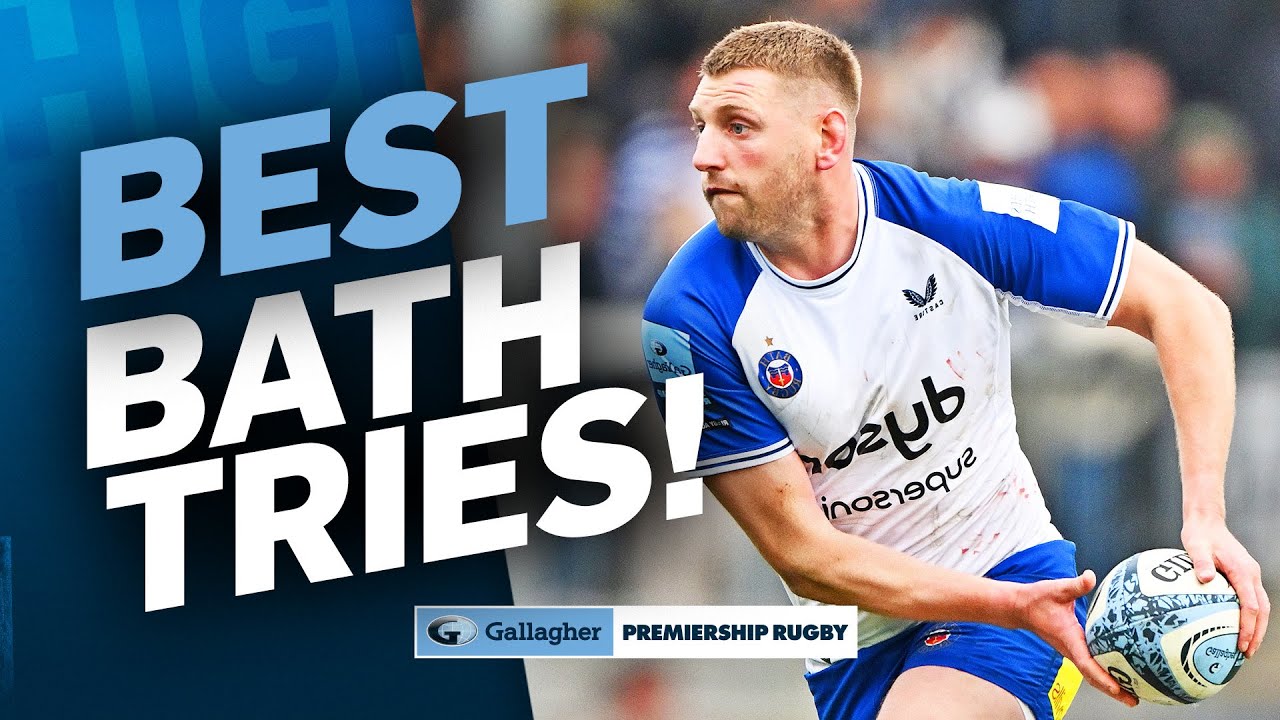 Finn Russell, Ollie Lawrence, & Many More! | Bath's Best Tries! | 2024/25 Gallagher Premiership