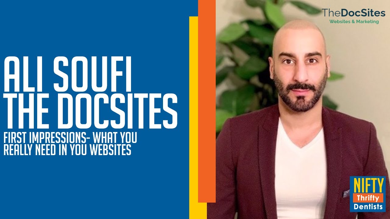 First Impressions- What you Really Need in Your Websites