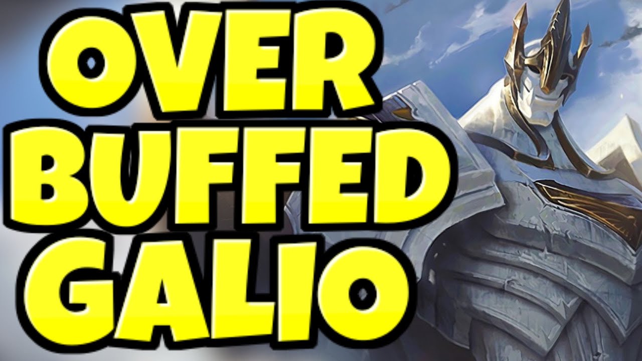 Galio Support got FIVE BUFFS on one patch... (HE'S BACK!)