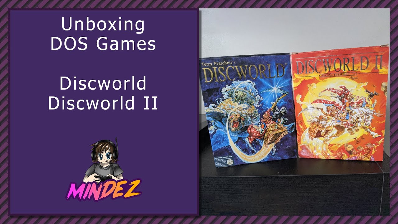 Unboxing DOS Games: Discworld & Discworld II