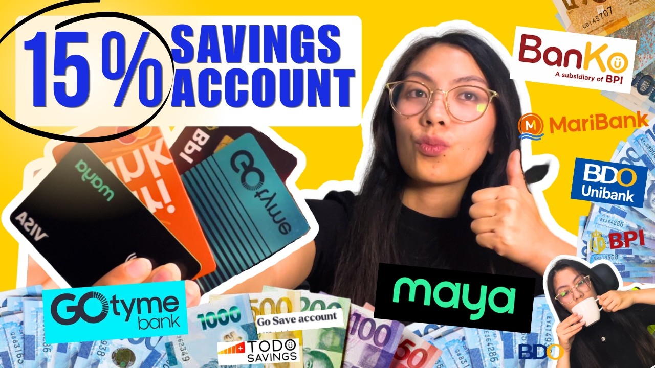 BEST HIGH INTEREST SAVINGS BANKS for Beginners & Pros Philippines 2026 | MAYA, MARI, GOTYME, BPI