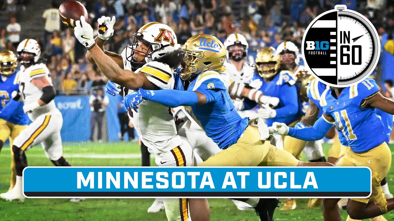 Minnesota at UCLA | Oct. 14, 2024 | B1G Football in 60