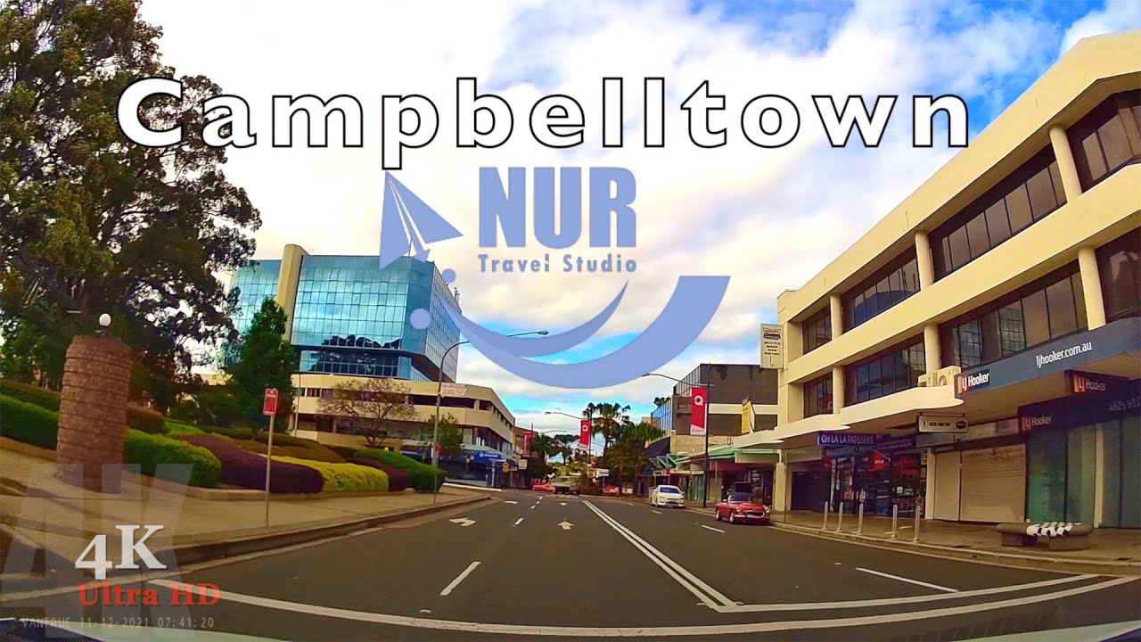 Campbelltown- Travel Video by Car in 4K || Top Tourist Destinations in Campbelltown