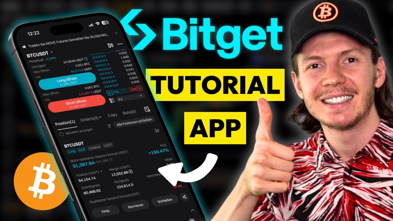 Bitget App Tutorial ✅&nbsp;Crypto Trading Unterwegs (Long & Short) Anleitung