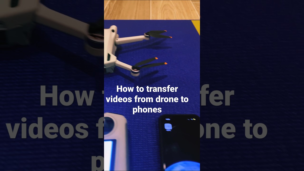#djimini3pro : How to transfer videos and photos from #drone to #iphone