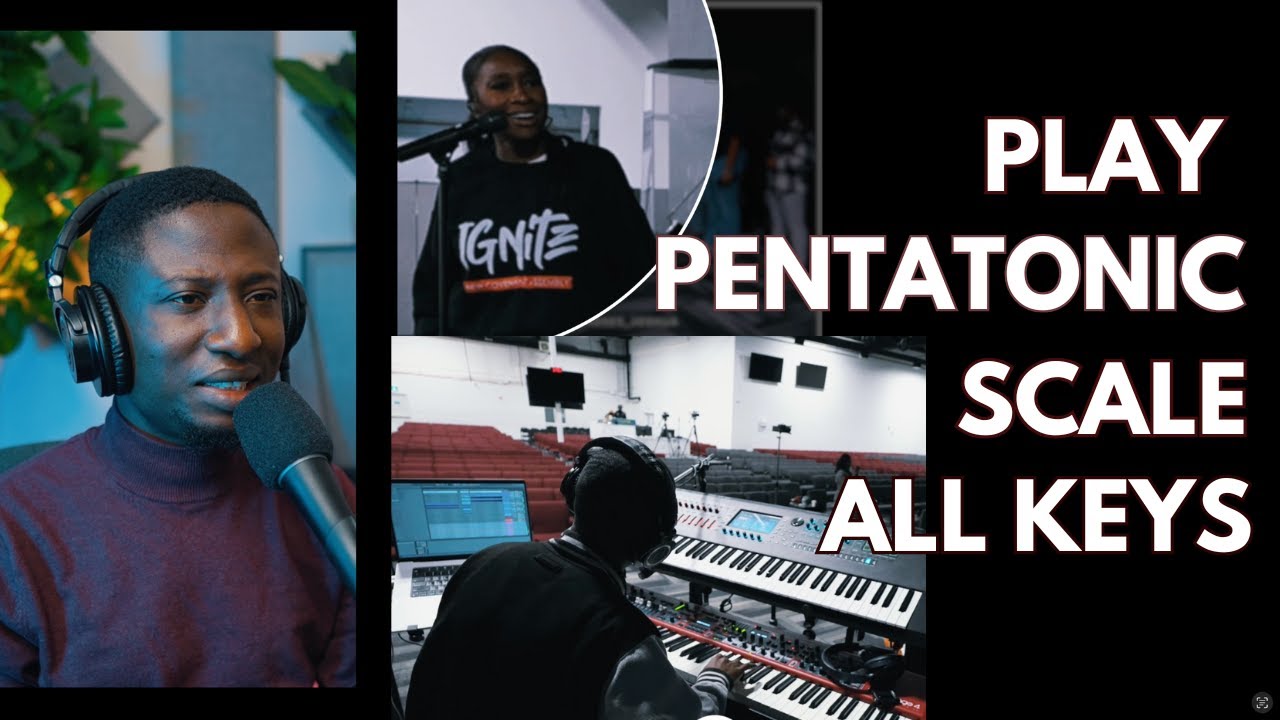 Play PENTATONIC Scale Riffs on all 12 Keys - Piano Tutorial & Breakdown
