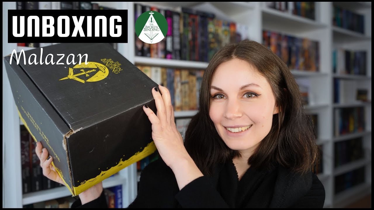 UNBOXING | The Broken Binding: Malazan Buch 1-3