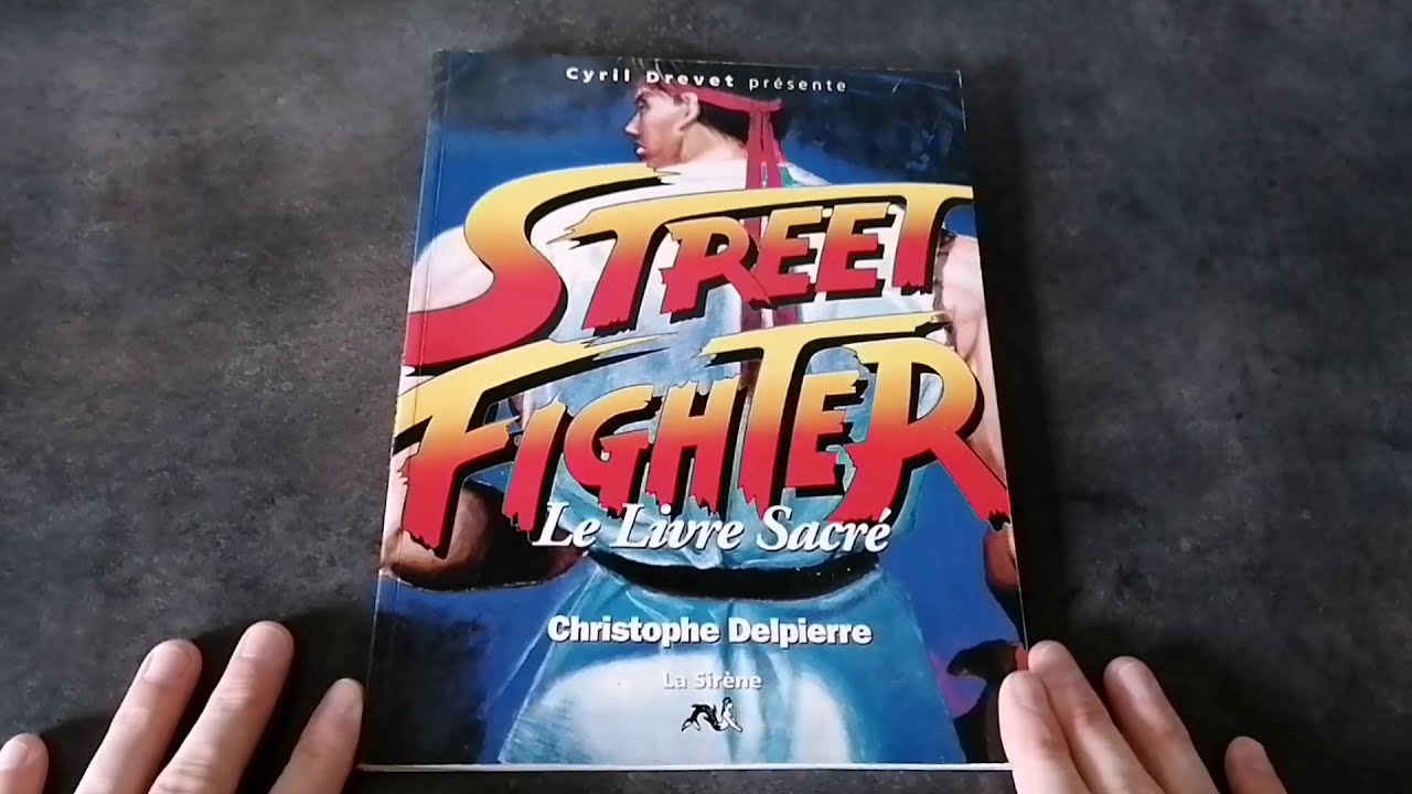 Street Fighter Présentation artbook Le Livre sacrée Christophe delpierre