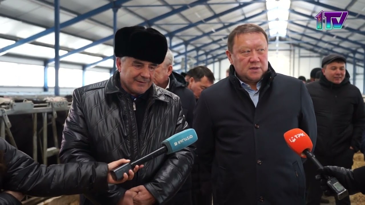 31.10.22. Самую большую молочную ферму в СКО запустили в районе им. Г.Мусрепова