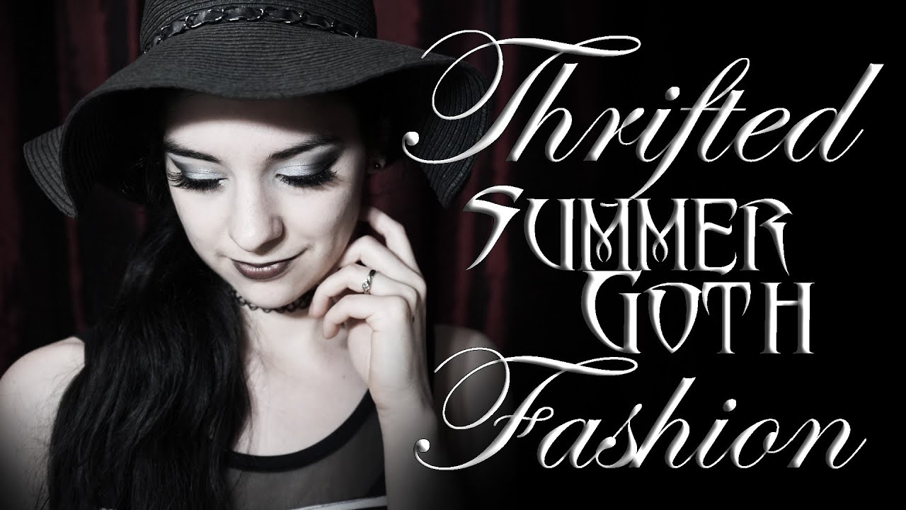 My Simple Summer Goth Wardrobe || Victorian Deadrose