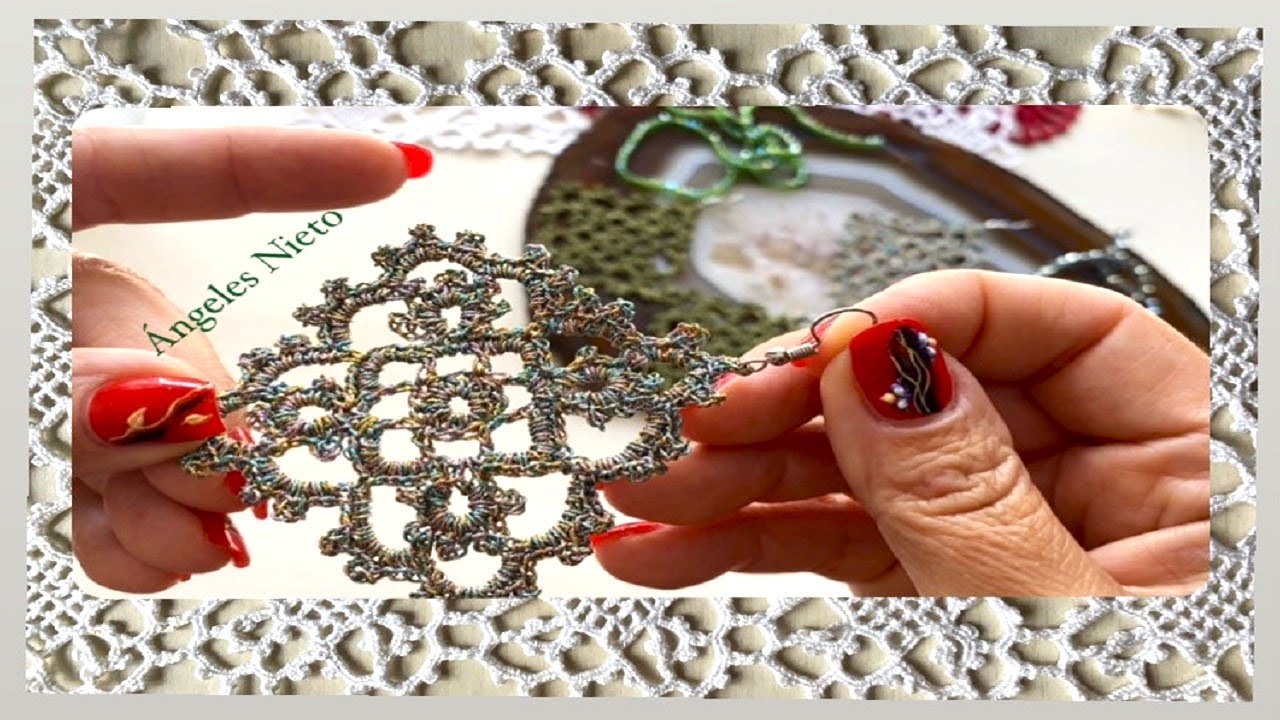 CÓMO TEJER BISUTERÍA ELEGANTE CON UN GRANNY SQUARE A CROCHET