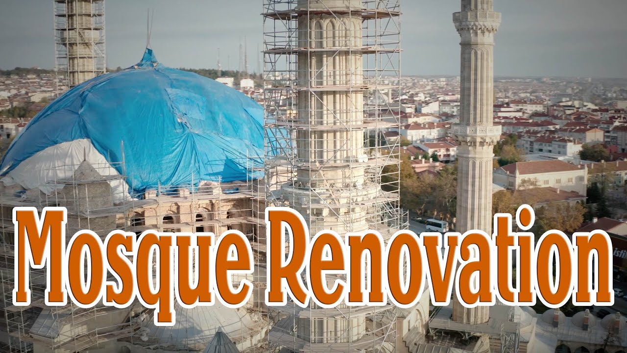 The&nbsp;Selimiye Mosque Renovation. Dji Mavic| Ремонт На Селимийе Джамия. Dji Mavic