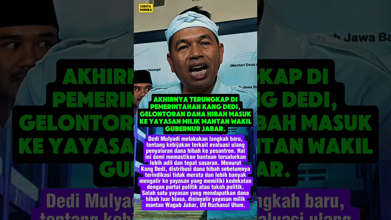 WAGUB KO GITU YA??? #dedimulyadi #kdm #pemprovjabar