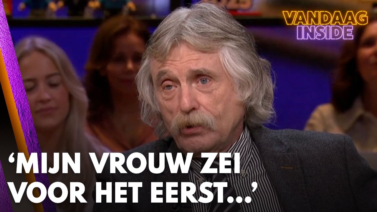 Primeur: Johan Derksen kreeg compliment van zijn vrouw over uitspraken bij Vandaag Inside