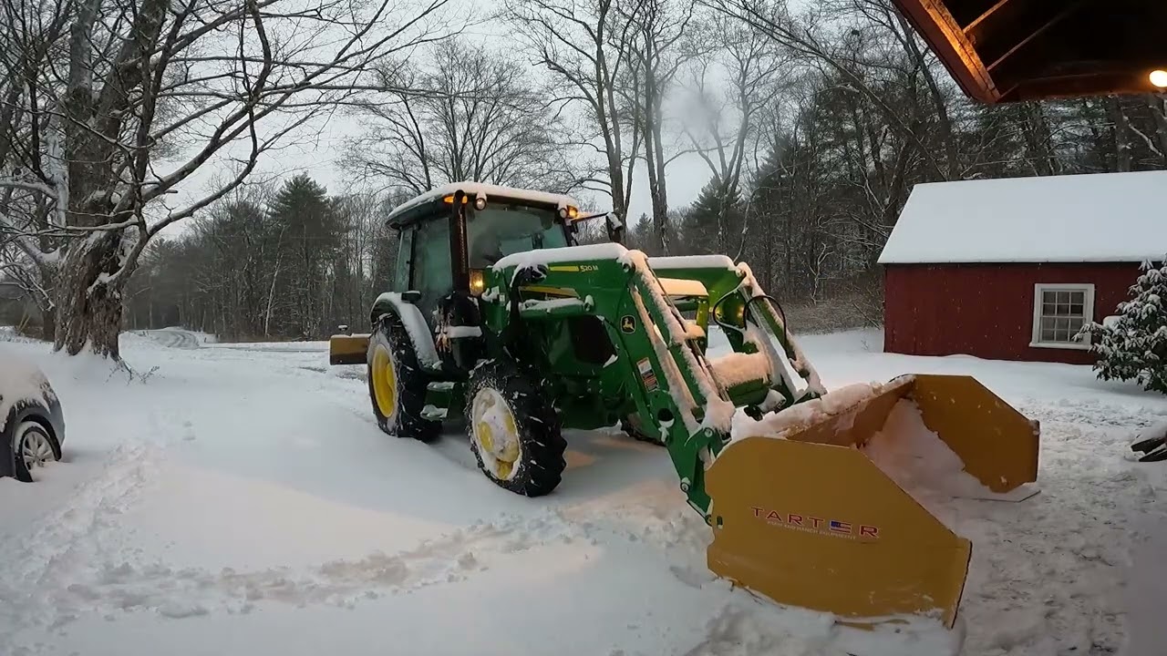 Vlog 34 Moving snow with the 5075E
