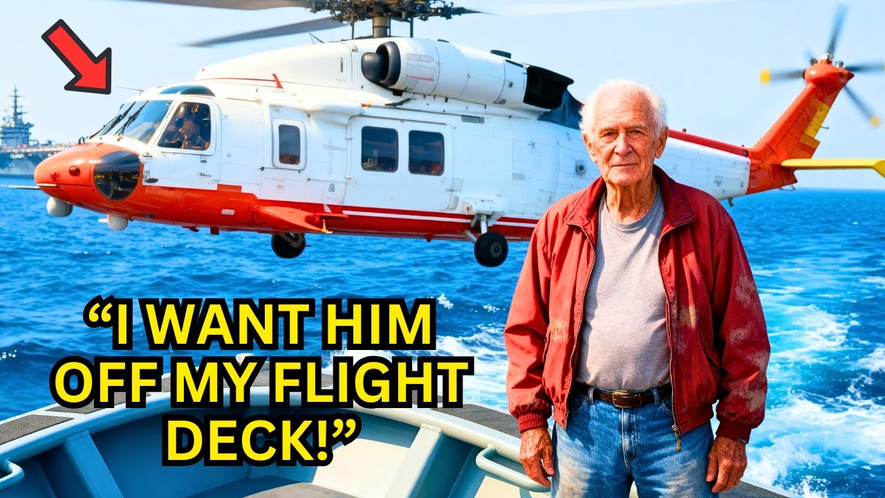 The Captain Banished Him off the Deck &mdash; Then a SH-60 Seahawk Landed Against His Orders