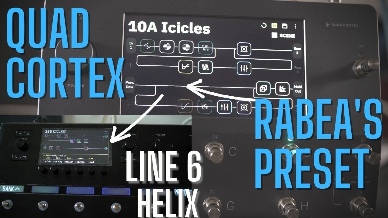 Создаем пресет Rabea с Quad Cortex на Helix || Получится ли?