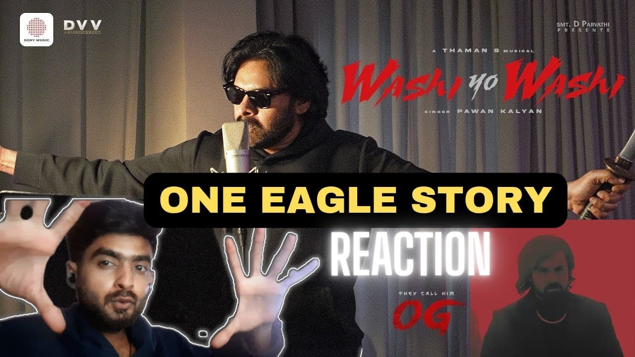 WASHI YO WASHI - They Call Him OG Reaction | Pawan Kalyan | Emraan Hashmi | Sujeeth | Thaman S