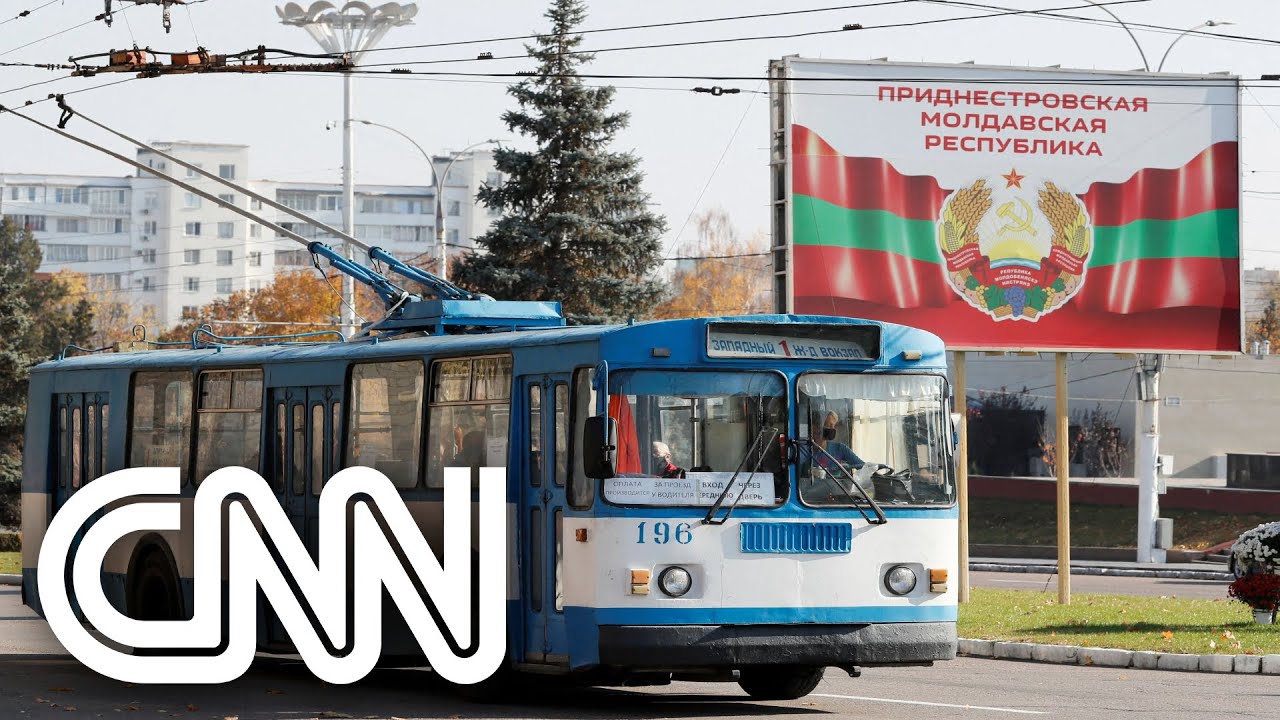 Moradores da Transnístria esperam por tropas russas | JORNAL DA CNN