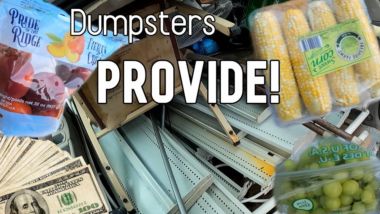 Scrap Yard Payout and Dumpster Diving for Scrap Metal and Food