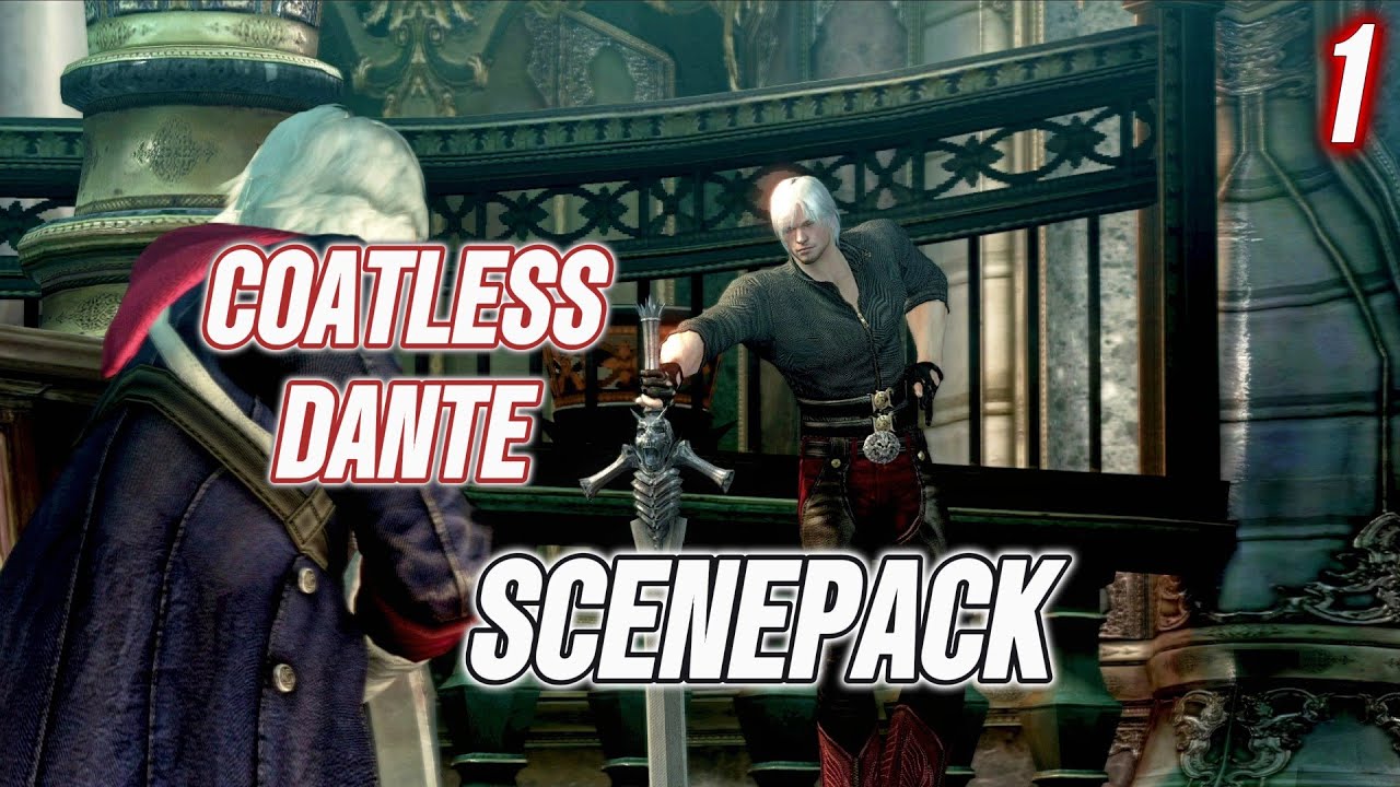 Devil May Cry 4 : Special Edition - Coatless Dante - Scene Pack (1)