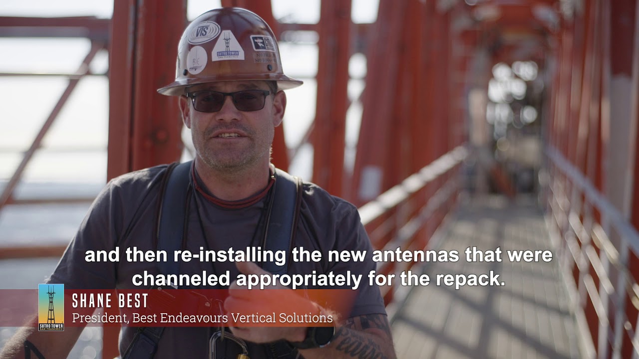 Sutro Tower's New Antennas