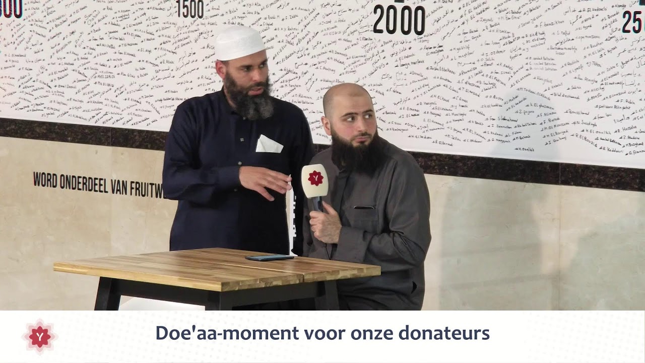 LIVE | Doe'a-moment voor onze donateurs