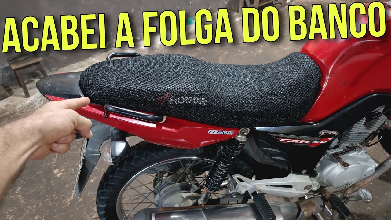 Como Tirar A Folga Trelado Do Banco Da Cg 150/160#sampaiomotos