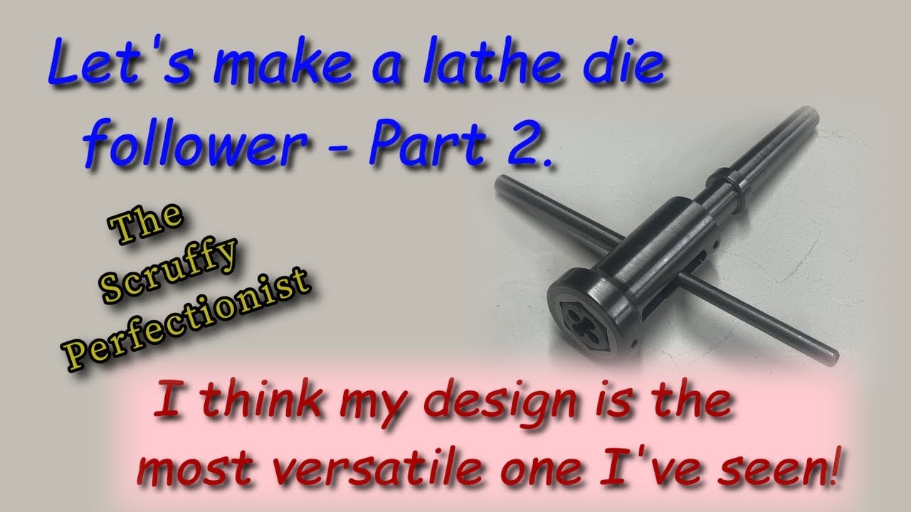 The best Lathe tailstock die holder ever - Part 2.
