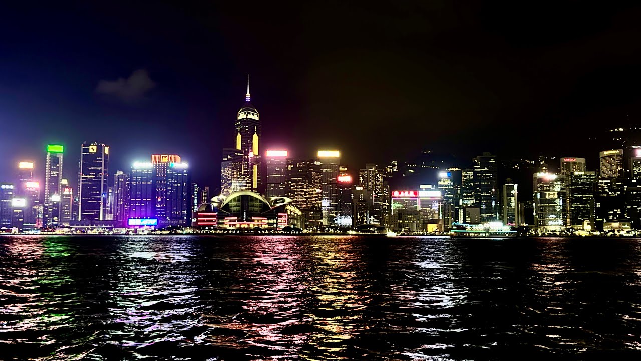 Hong Kong Symphony of Lights 2025: Tsim Sha Tsui 4K