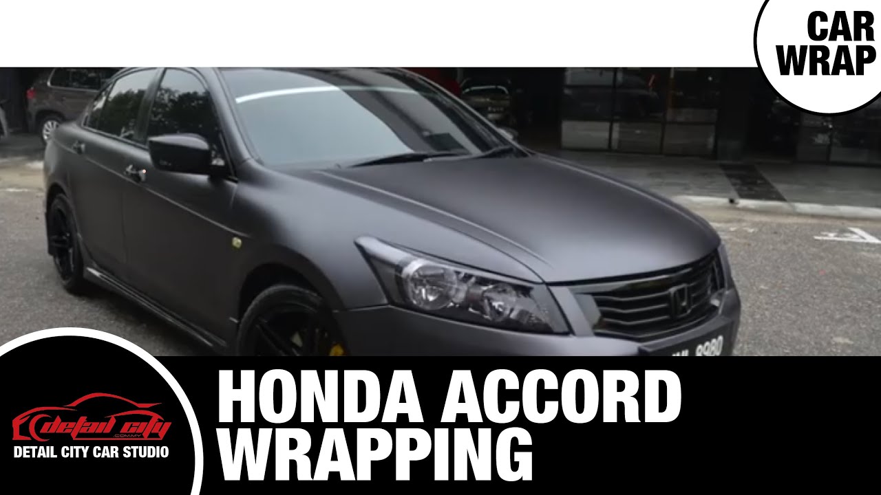 Vikadakavi Magen's Car Wrapped with Satin Dark Grey