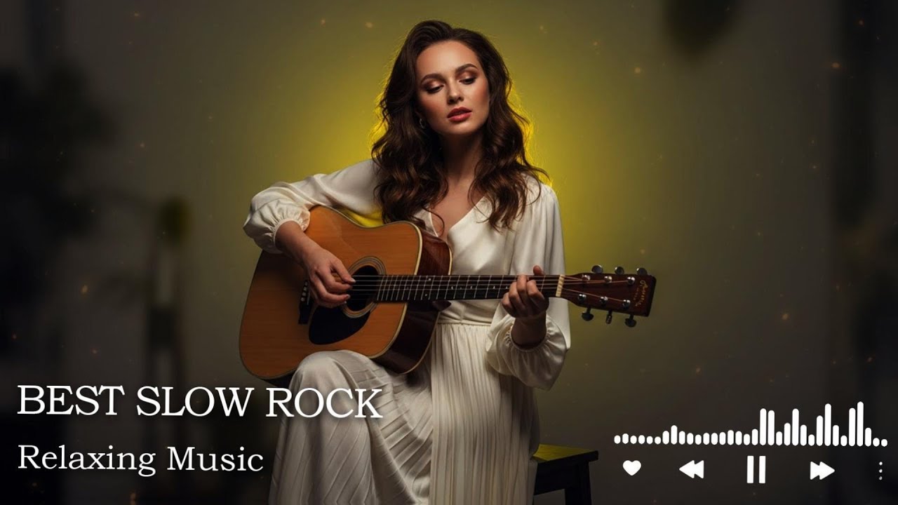 Golden Hour Slow Rock Love Songs | Heartfelt Melodies for Peaceful Nights