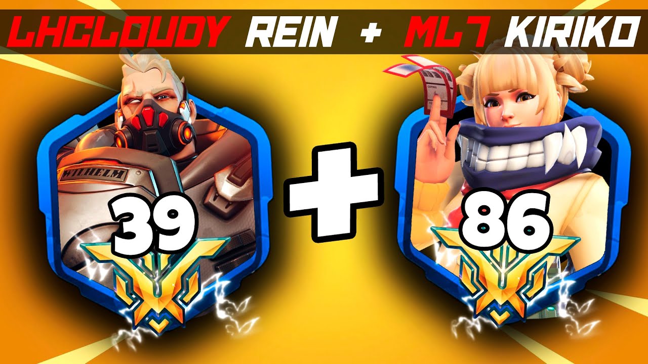 БЕЗУМНЫЙ ДУЭТ — LHCloudy Rein + ml7 Kiriko! [Overwatch 2, 19 сезон, топ-500]