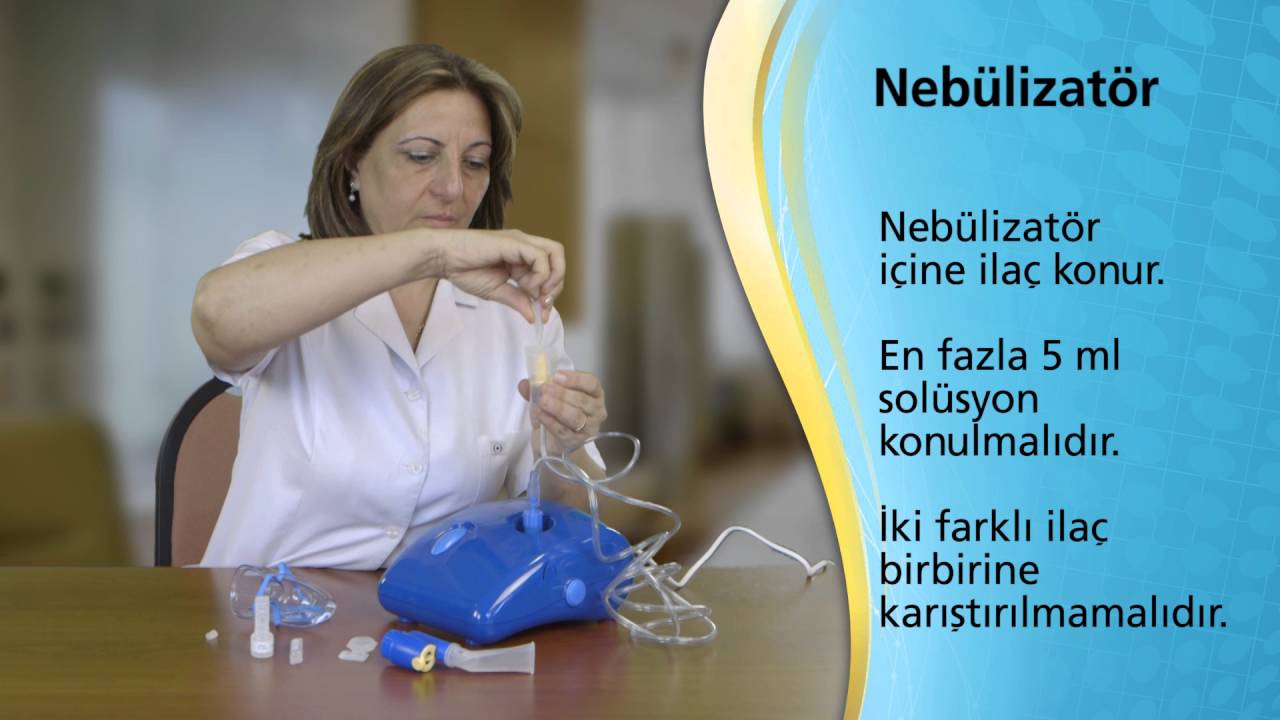 Astım İnhaler Cihaz Eğitimleri - 10 - Nebülizatör Kullanımı