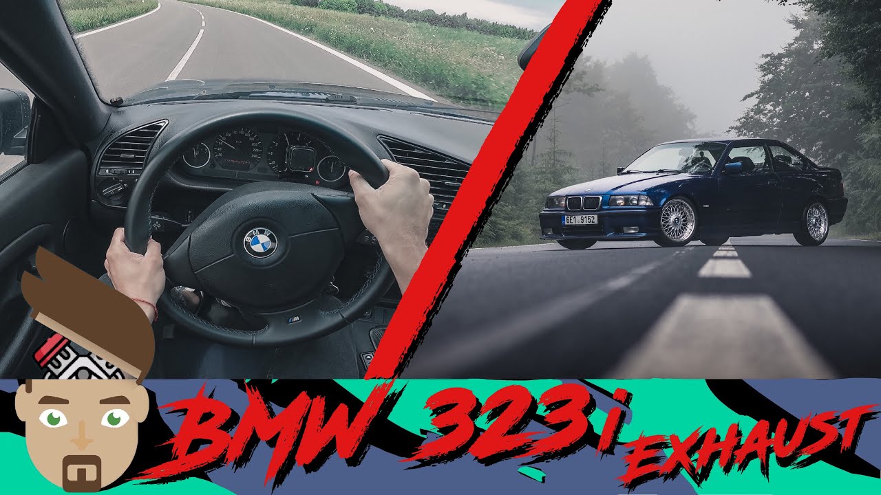 BMW 323i (E36) | POV / Raw sound with stock exhaust