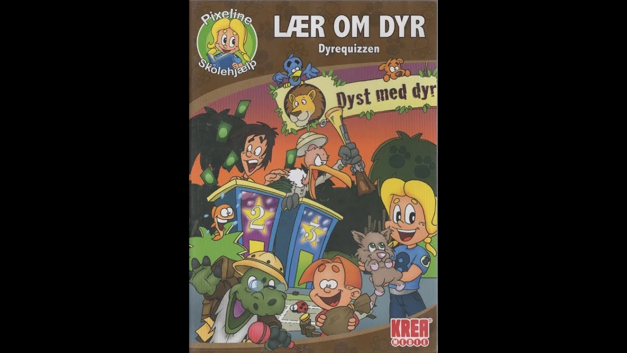 Pixeline Lær Om Dyr: Dyrequizzen