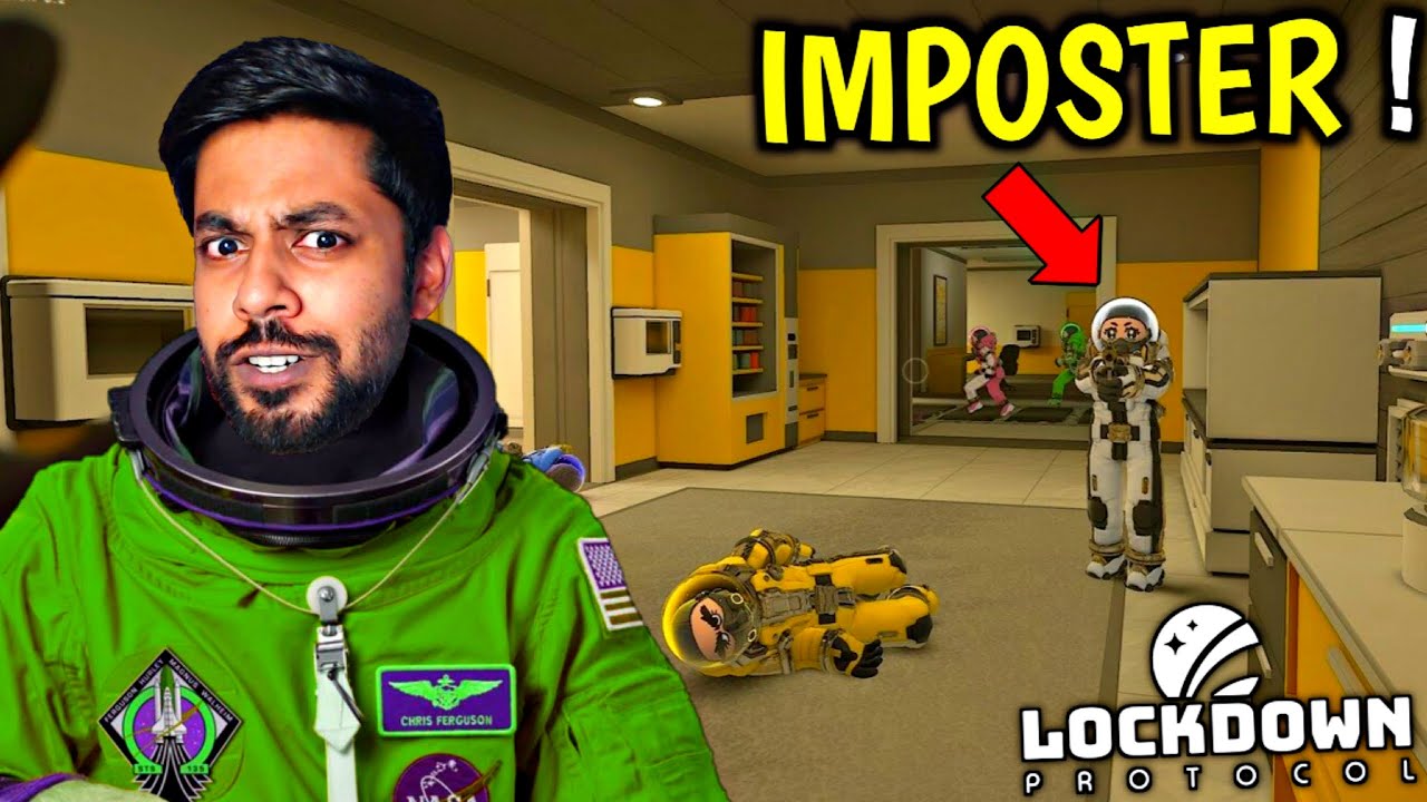 I PLAYED 3D AMONG US WITH FRIENDS ! | Lockdown Protocol gameplay | Tamil | Mr IG #1