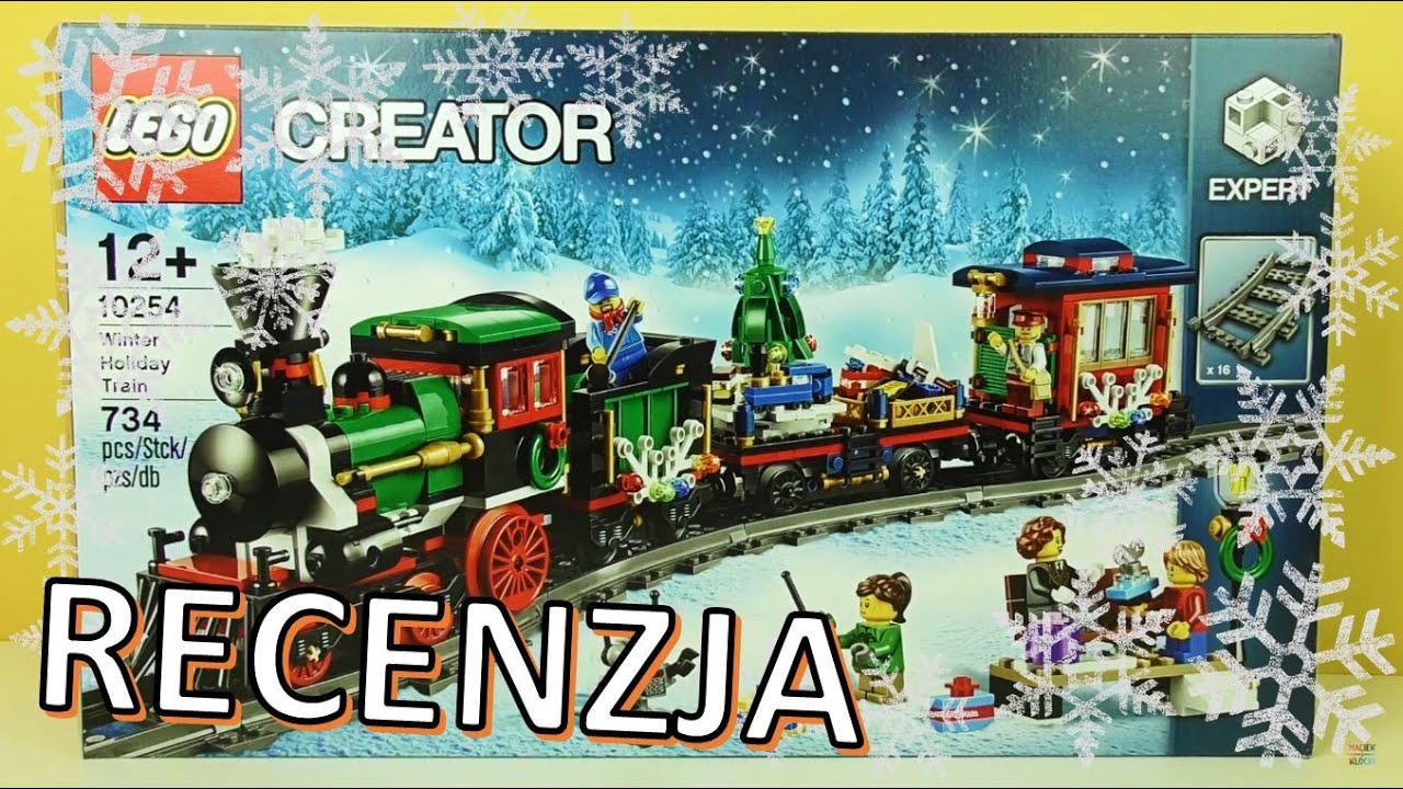 LEGO Creator Expert Świąteczny pociąg 10254 / RECENZJA