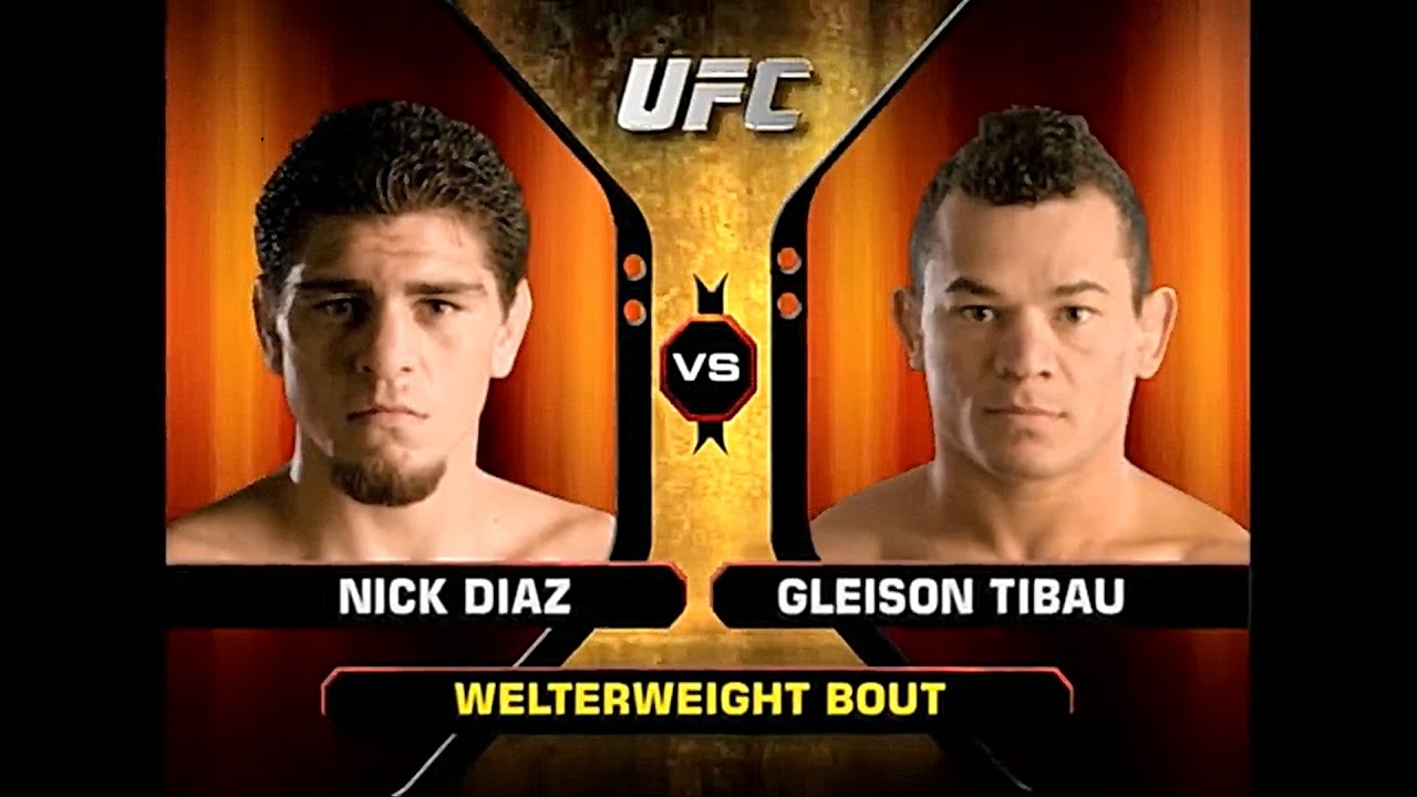 Nick Diaz vs Gleison Tibau Full Fight