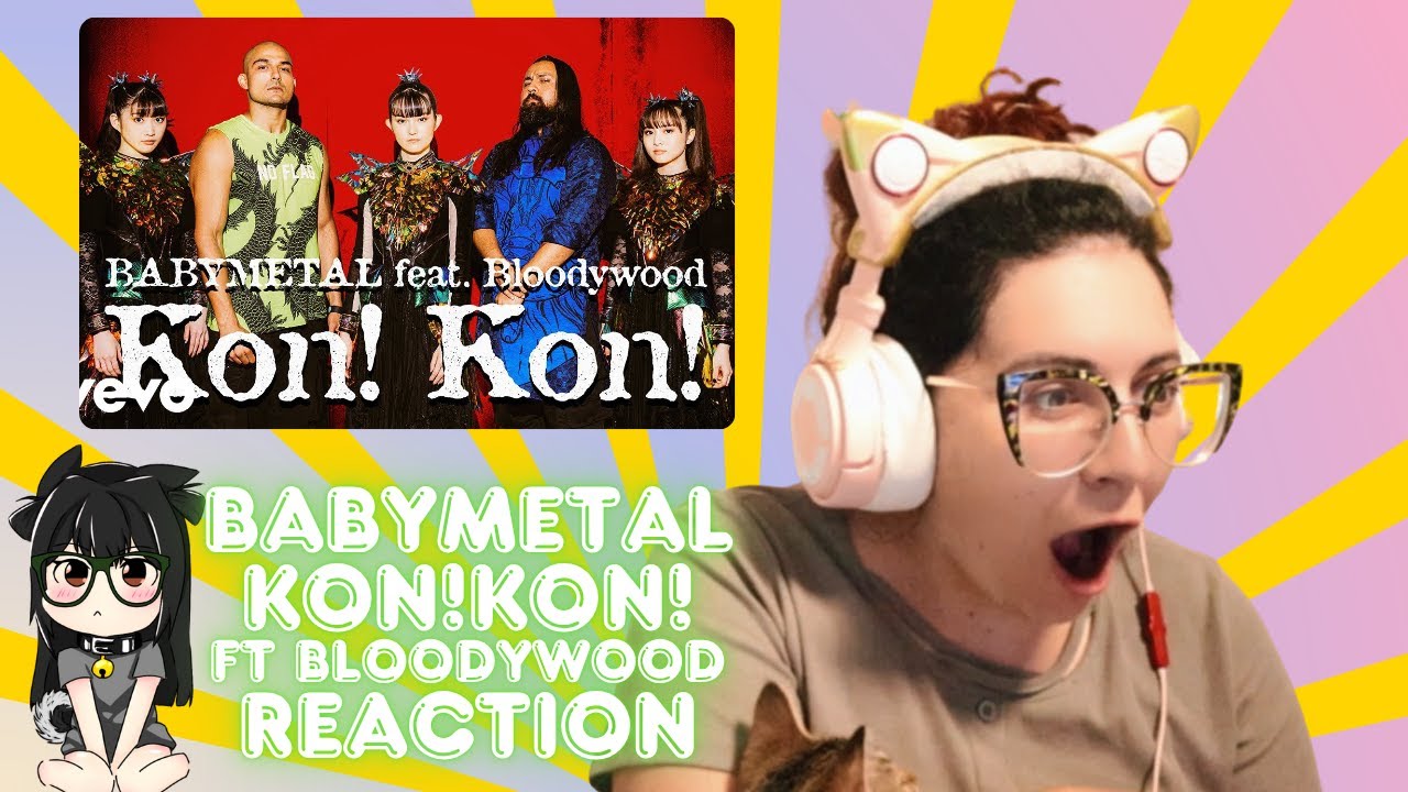 BABYMETAL - Kon! Kon! feat. Bloodywood (OFFICIAL MUSIC VIDEO) REACTION [I almost died for a moment!]
