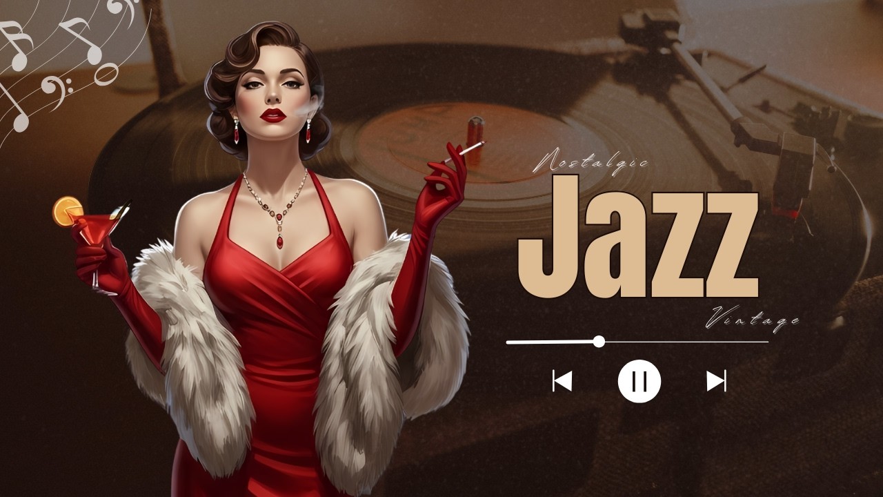 1940s Soft Winter Jazz Night – Cozy Vintage Jazz Vibes