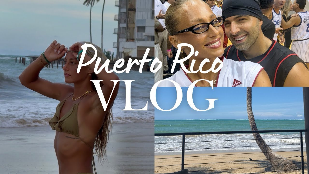 Traveled to Puerto Rico for the NBA celebrity basketball game 👏 #travel #puertorico #vlog 