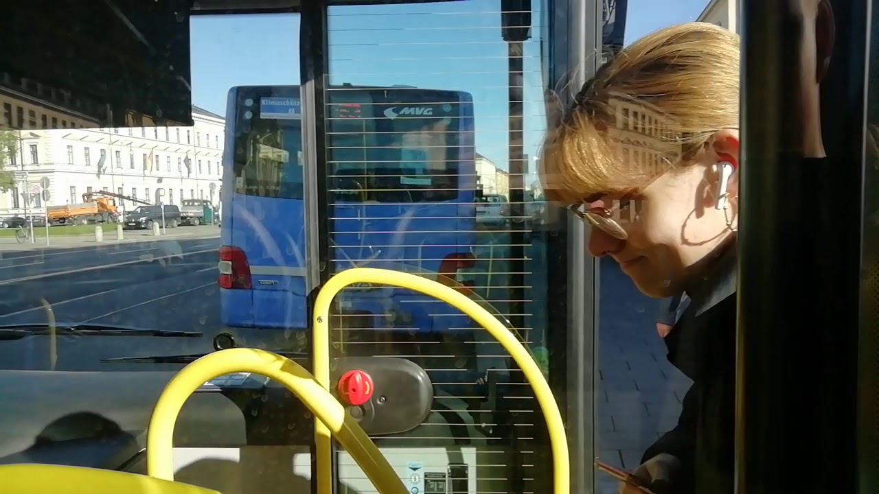 Bus mitfahrt München Museenlinie 100