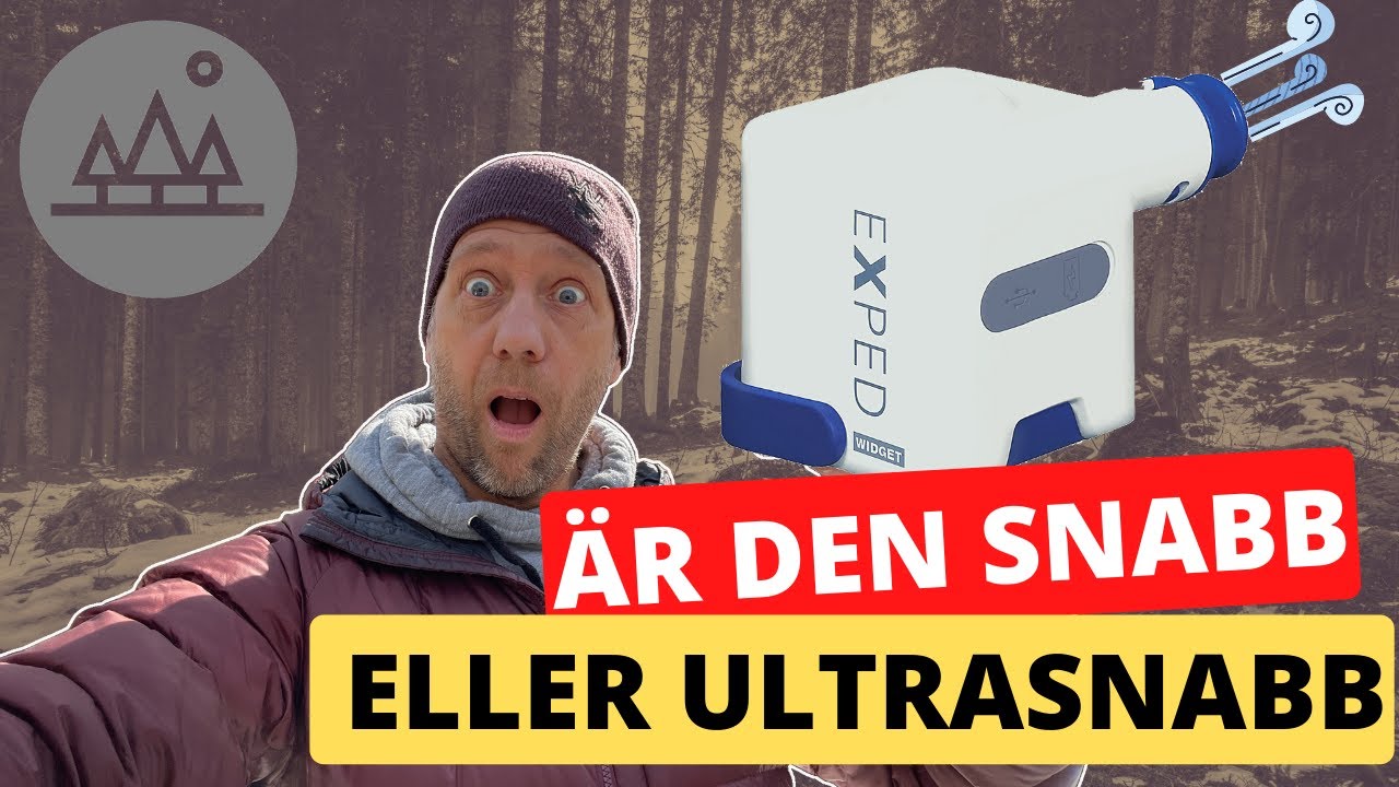 Exped Widget pump review. En pryl du inte visste du behövde