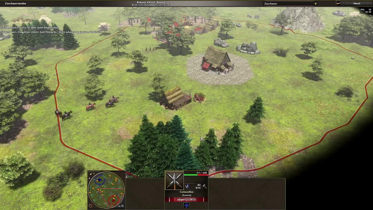 Многопользовательский турнир 0 A.D. Potatoe vs sniper12