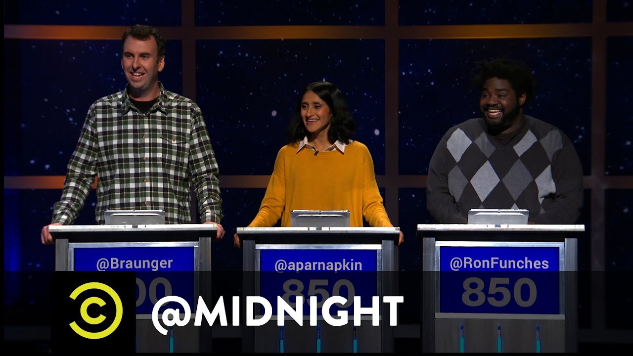 Ron Funches, Matt Braunger, Aparna Nancherla - OkCreepy  - @midnight w/ Chris Hardwick