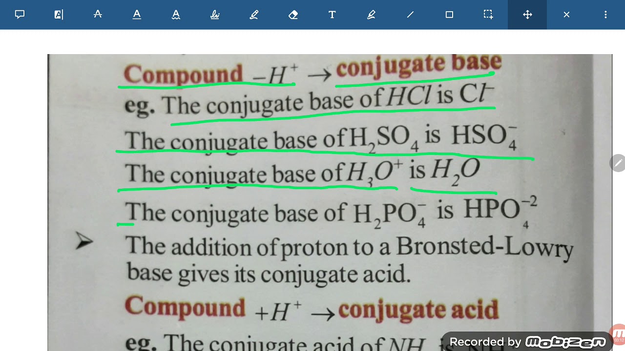 bronsted & lowry theory of acids and bases