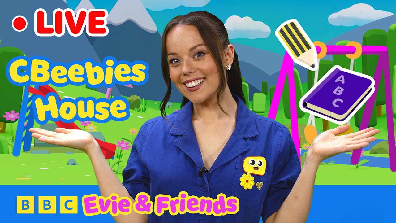🔴 LIVE! Time to Play at the CBeebies House